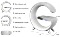 Bluetooth Speaker Wireless Charger Lamp