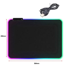 RGB Backlit Gaming Mouse Pad