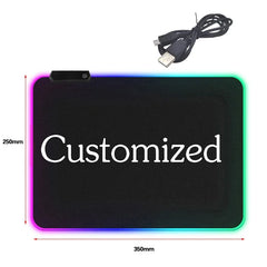 RGB Backlit Gaming Mouse Pad